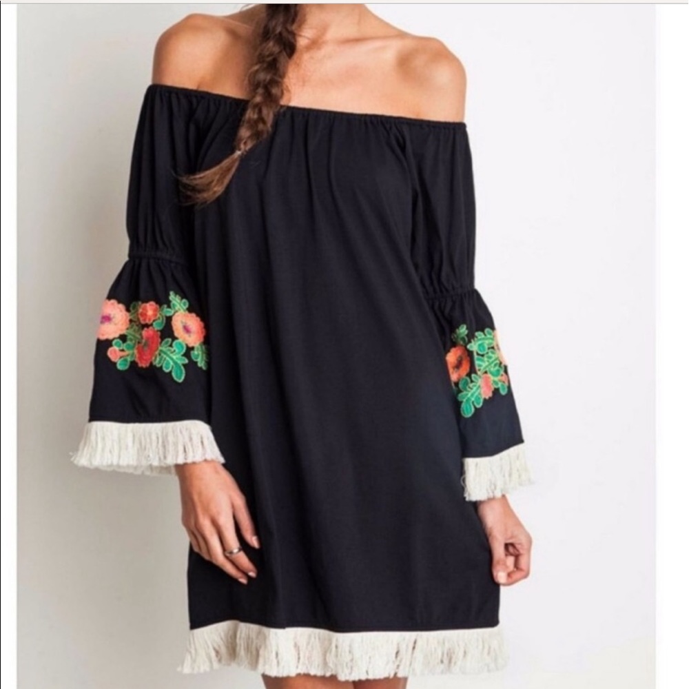 Umgee Senorita Boho fringe dress